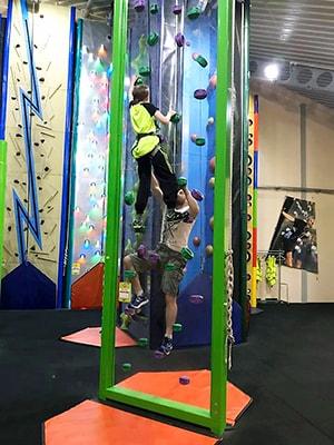 speed climbing challenge