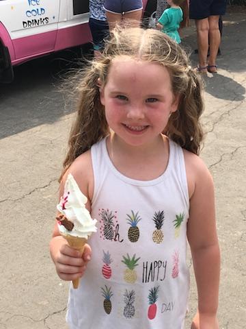 happy kid at the park