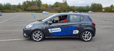 16 Smiling Teens at Young Driver Activity