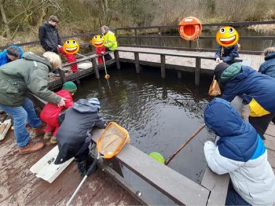We had lots of muddy outdoor fun this week at our family event in cumbria.