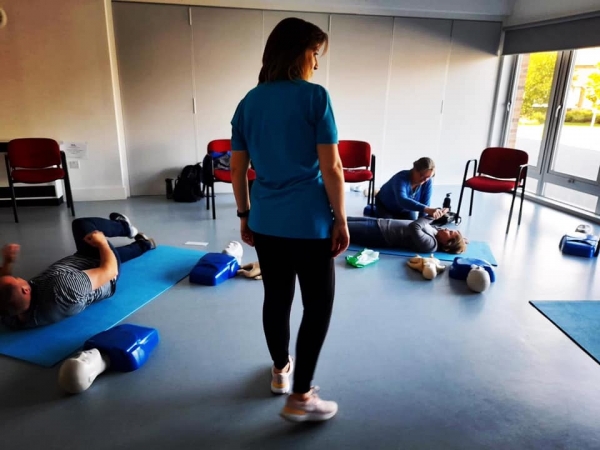 Paediatric first aid training