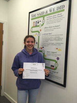 Well done Jessica !!!